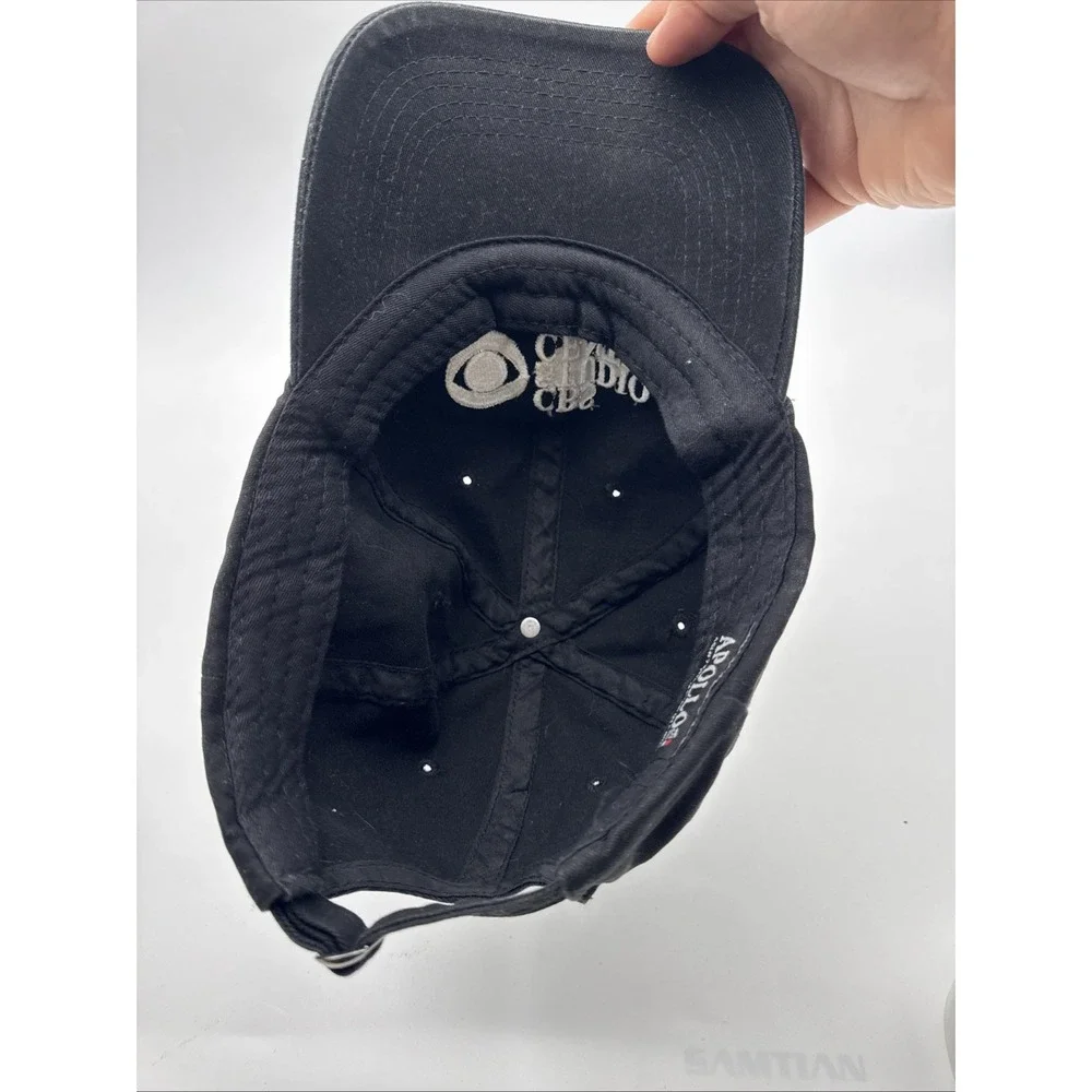 CBS Studio Center Logo Embroidered Adjustable Baseball Cap Apollo Cotton Hat